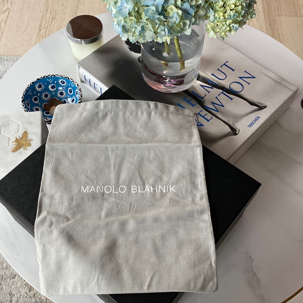 Manolo Blahnik dust bag